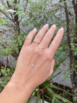 Bezel Diamond Hand Chain